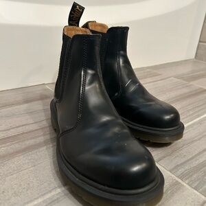 Dr. Martens Black Leather Chelsea Boots